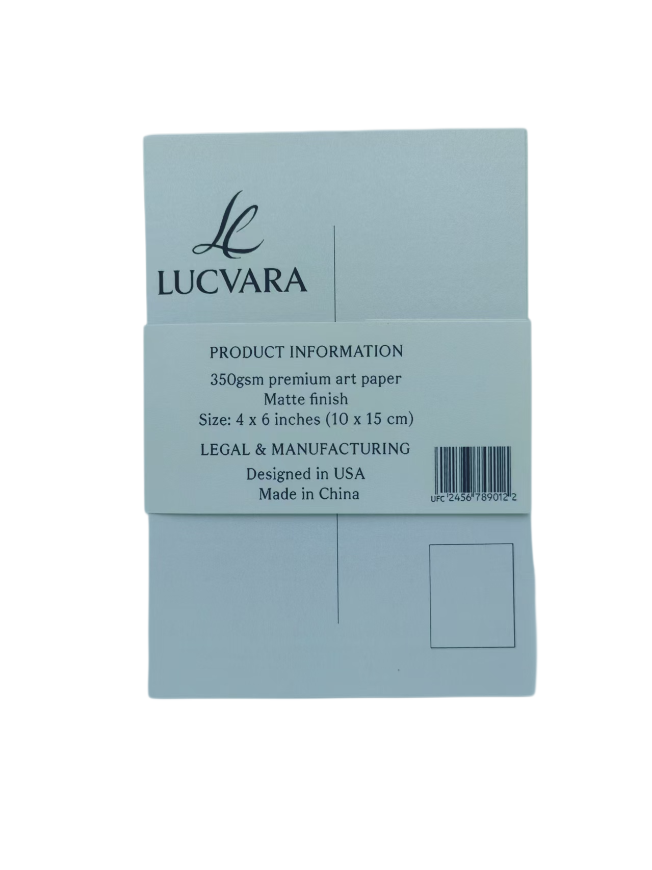 Lucvara Signature Postcard Collection, Premium Decorative Postcards for Home & Gifting, Set of 5