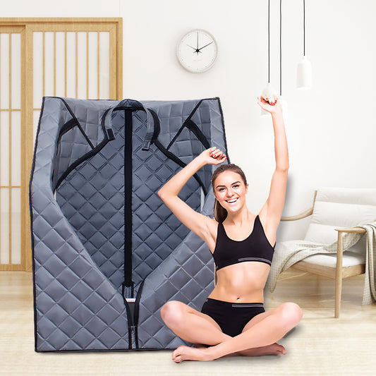 Lucvara Sojourner Portable Steam Sauna Tent for Home, Personal Sauna with Heater, Foldable Chair, and Remote – Home Spa Experience
