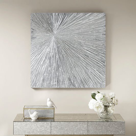 Lucvara Hand-Painted Dimensional Resin Wall Art, 3D Decorative Artwork for Living Room, Bedroom, or Office