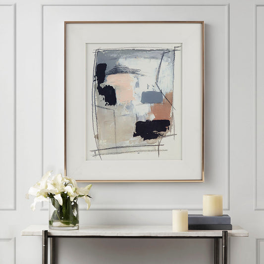 Lucvara Framed Glass and Gallery Matted Wall Art – Decorative Home Artwork for Living Room, Bedroom, Office, and Hallway