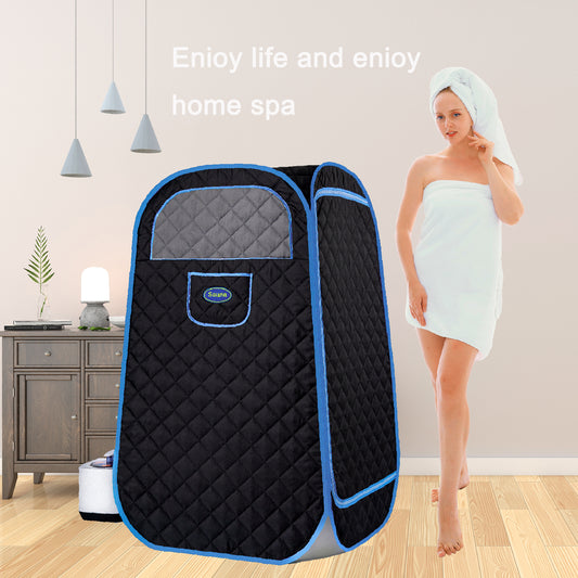 Lucvara Portable Folding Full-Size Steam Sauna Tent – 1000W Steam Generator, 2.2L Capacity, Fast Heating Personal Spa Tent with Easy Installation, FCC Certified